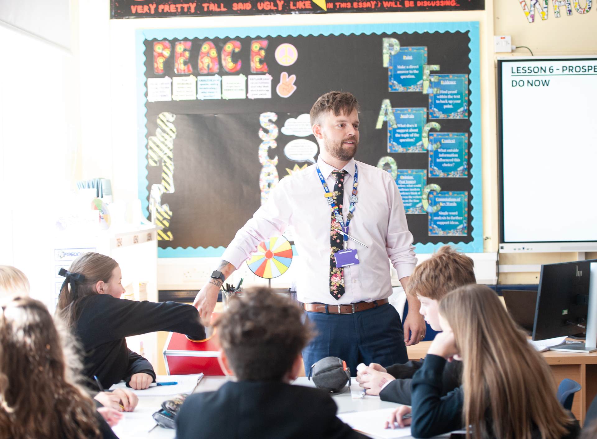 Kind words from an English trainee teacher