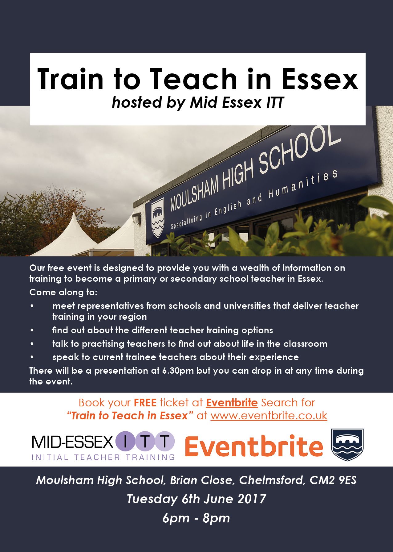 Come along to meet us at our next event!